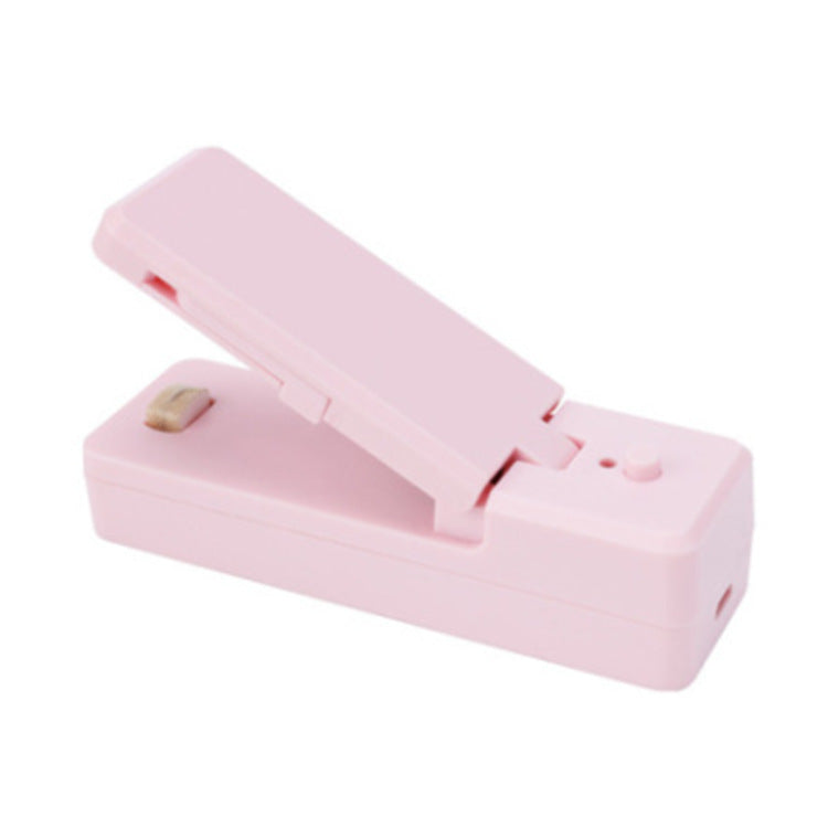 Mini sellador térmico portátil y recargable para bolsas de alimentos.